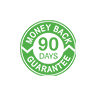 90-day, empty bottle, 100% guarantee